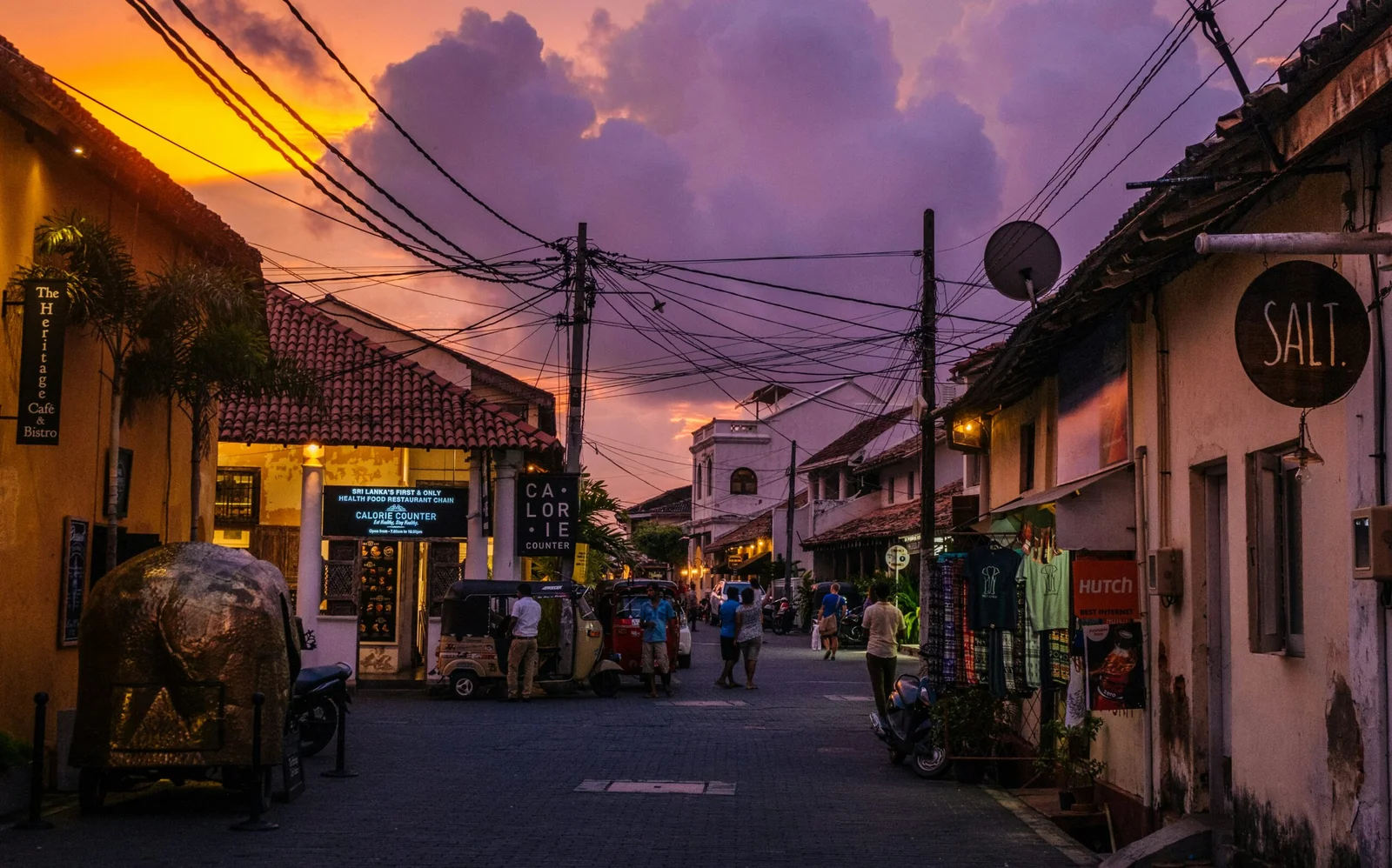 Galle Fort streets