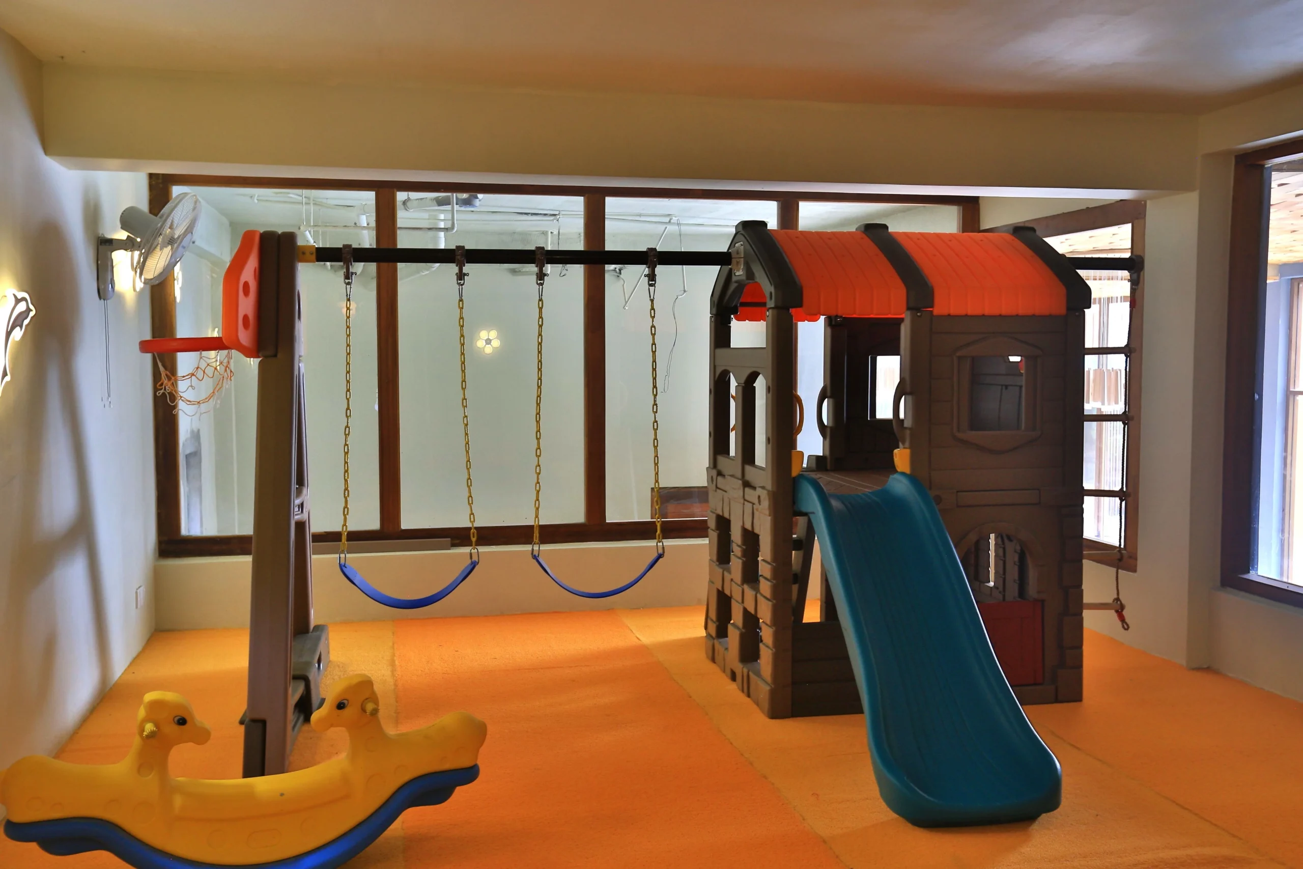 Ocean Kids Club play area at Thaproban Pavilion Waves Unawatuna